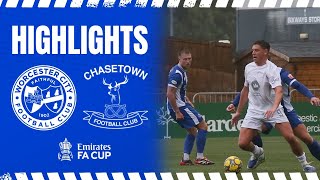 Butlin's equaliser sets up replay | HIGHLIGHTS Worcester City v Chasetown - 30.8.2025