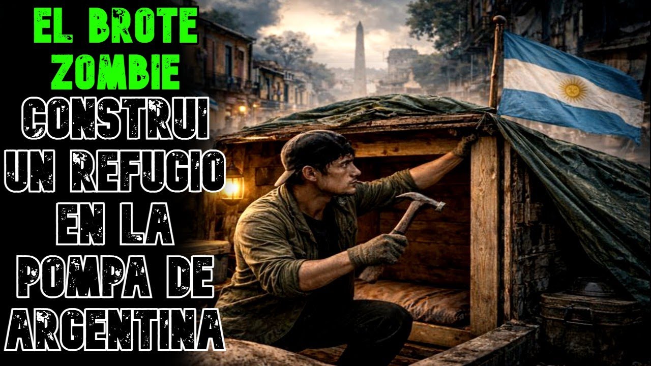 BROTE ZOMBIE: Construí un refugio en LA PAMPA DE ARGENTINA