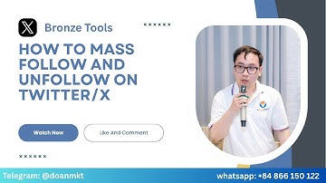 How to mass follow and unfollow on twitter/x 2025