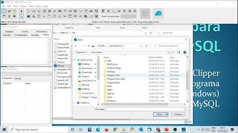 Conversão Clipper Summer para Harbour Gráfico – O ambiente gráfico HMG - Vídeo 005