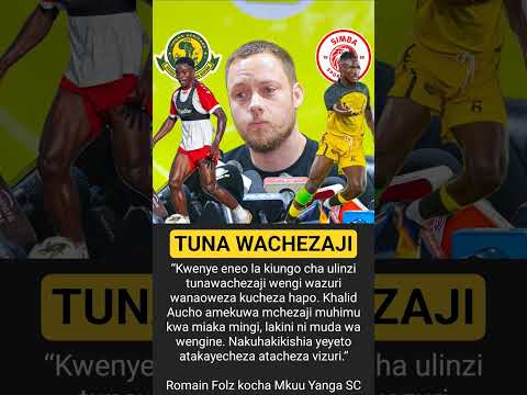 Tunawachezaji Wengi Wazuri Wanaoweza Kucheza Hapo Khalid Aucho Amekuwa Muhimu Ni Muda Wa Mwingine
