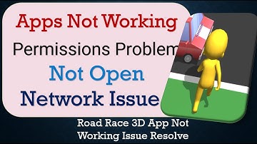 How To Fix Road Race 3D App not working | Not Open | Space Issue | Network & Permissions Issue