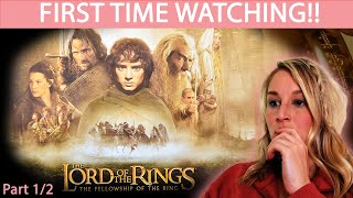 LORD OF THE RINGS: THE FELLOWSHIP OF THE RING  | FIRST TIME WATCHING | MOVIE REACTION (PART 1\/2)