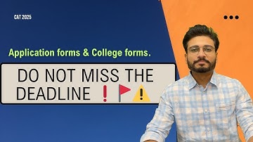 DO NOT MISS THE DEADLINE ❗️🚩⚠️ | Most important college & Application form last dates!