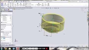 How to revolve in SolidWorks: Tutorial #3