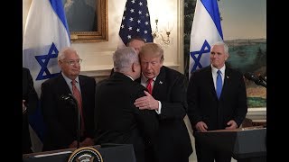 PM Netanyahu Meets US President Donald Trump