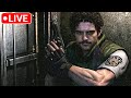 🔴LIVE - First Time Playing Resident Evil 1 - RE Marathon