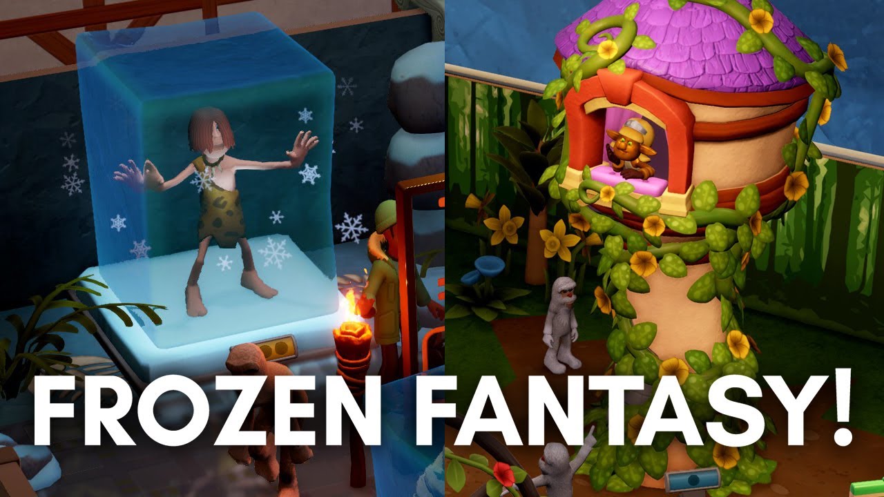 Fixing Our Fantasy Museum With FROZEN Exhibits!
