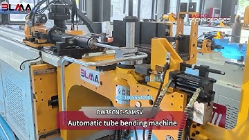 2025 Precision Bending at Its Finest – DW38CNC 5AMSV Fully Automatic CNC Pipe Bender