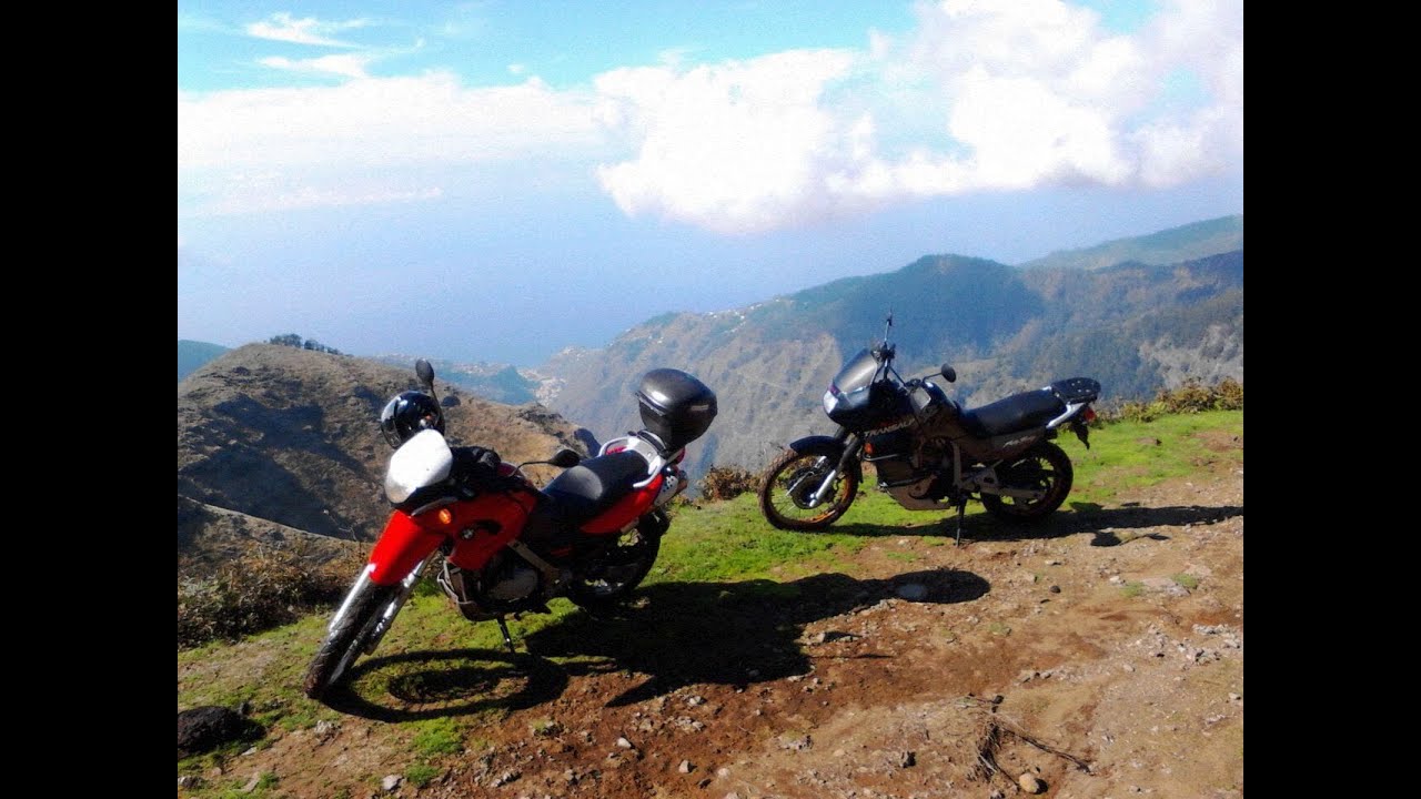 Honda Transalp XL600v vs BMW F650 GS - YouTube