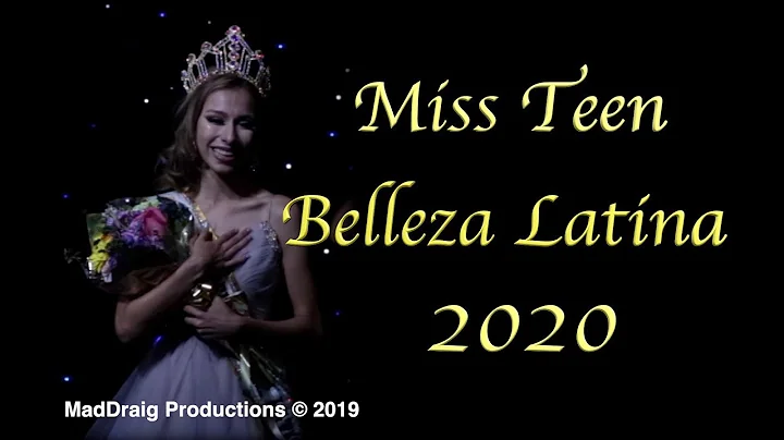 Miss Teen Belleza Latina 2020   Ashlee Ebarb