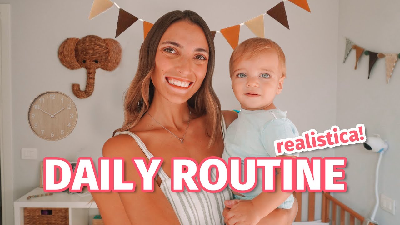 Giornata REALISTICA con un bimbo di 1 ANNO | routine, pasti, gioco e altro!