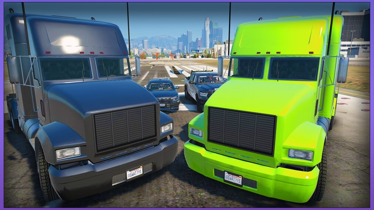 GTA 5 Roleplay SEMI TRUCKS RedlineRP YouTube 