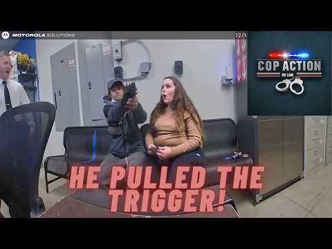 Walmart Shoplifting Suspect Tries to Execute Officer at Point-Blank Range