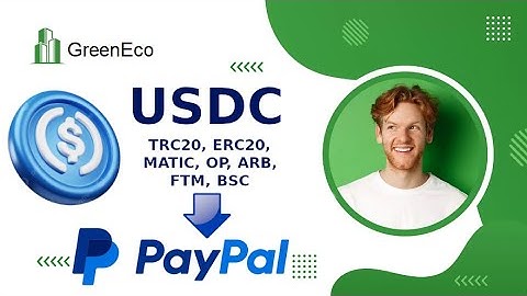 How to Transfer USDC to PayPal - Sell TRC20, ERC20 & More COINS to MONEY