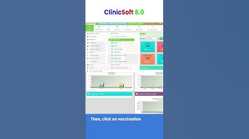 ClinicSoft 8.0 - How to add a new vaccination