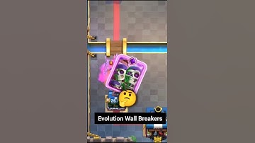 How to counter wall breakers evolution #clashroyale #evolution