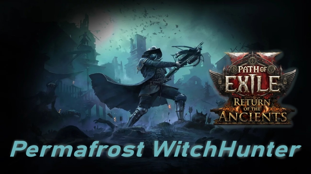 PoE 2 - 0.5 PermaFrost + Frag Rounds Witchhunter League Starter