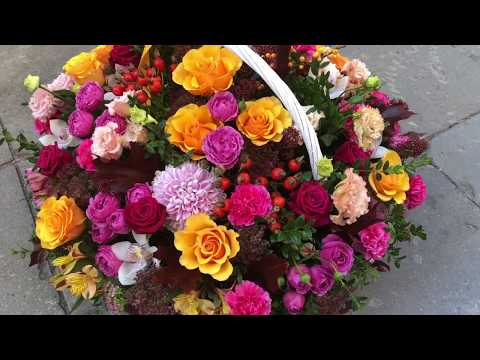 Корзина из цветов