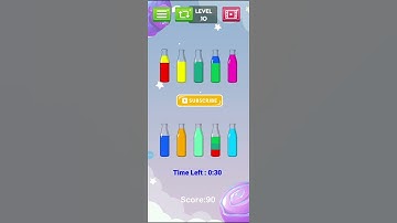 water sort puzzle liquid | super expert level 10 #shorts
