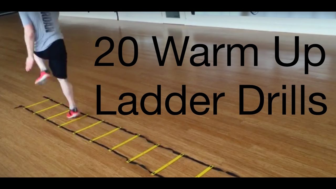 Warm Up Agility Ladder Drills