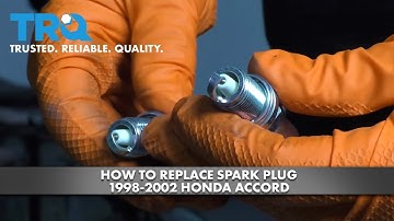 How To Replace Spark Plug 1998-02 Honda Accord