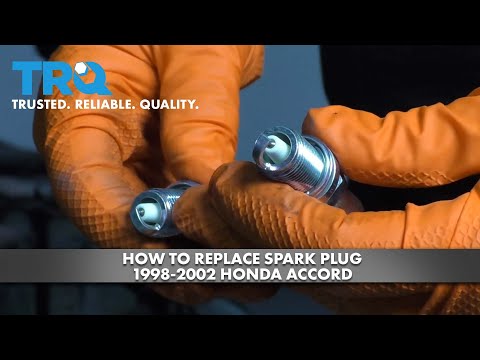 How To Replace Spark Plug 1998-02 Honda Accord