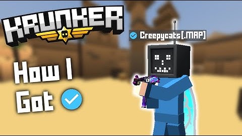 Krunker | How I got verified! (Why People Get Verified and How You Can Too)