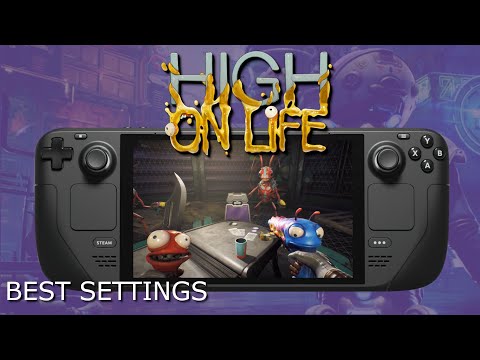 Steam Deck Gameplay - High on Life - Best Settings