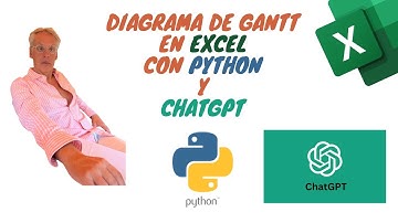 🔊 Curso Python para Excel 30.- Creando Gráfico de Gantt desde Cero con ChatGPT