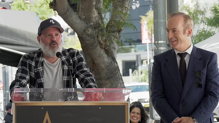 David Cross Speech at Bob Odenkirk's Hollywood Wal...