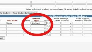 FREE AND REDUCED MEALS APPLICATION TUTORIAL