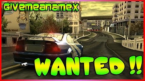 WANTED - Need For Speed Most Wanted PS2 Gameplay Footage