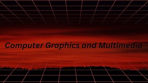 Animation kinematics | Computer Graphics And Multimedia | Assignment Video 📸|