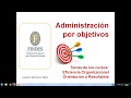 Administración por Objetivos:  Tips para la consecución de resultados  |Findes