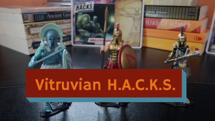 Vitruvian Hacks - Q'Al Varis (Elven Ranger) - Series 2 - 1:18