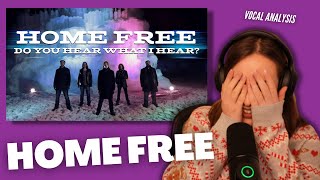 HOME FREE Do You Hear What I Hear? | Vocal Coach Reacts (& Analysis) | Jennifer Glatzhofer