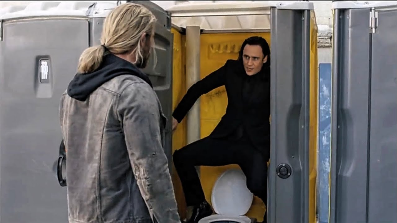 Loki In Toilet ? Funny Scene | Bao Rami Status