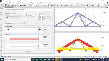 Truss analysis in ETABS | Truss