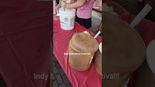 Indy Strawberry Festival | Christ Church Cathedral | Indianapolis, IN #musthave #indy #festival #yum