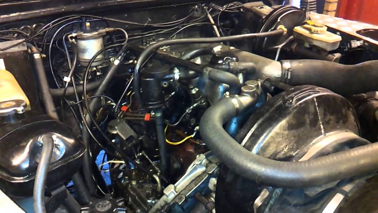 Land Rover 2.5 N/A Diesel first start - YouTube