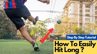 How To Shoot a Football Long ?