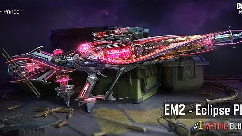 Maxed Mythic em2 and Cordite Zero-g Ranked Gameplay Codm