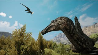 Path of Titans - Spino hunting compilation
