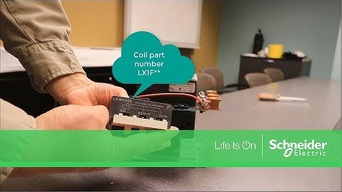 Replacing Coil on TeSys N Series Size 4 Contactors & Starters | Schneider Electric Support