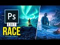 2 Digital Artists Use the SAME Images! (photoshop) | Edit Race S1E8 - Season Finale