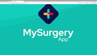 Overview of the My Surgery App screenshot 3