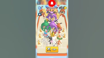 Merge Master Rainbow run 3D || Level :48 || Monkey Beast Gaming