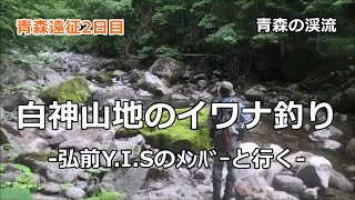 白神山地のイワナ釣り  -弘前Y.I.Sのﾒﾝﾊﾞｰと行く-  / 青森の渓流 / みちのく釣りの旅  ﾌﾗｲﾌｨｯｼﾝｸﾞ渓流釣り(4K) fly fishing