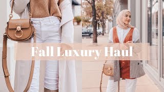 Mini Fall Luxury Haul! Chloe Tess Bag Unboxing